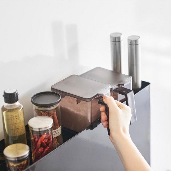 あきら 隠せる 調味料 ラック タワー tower 隙間 収納 キッチン 楽天市場】豪華特典付き！ 【 山崎実業 隠せる調味料ラック