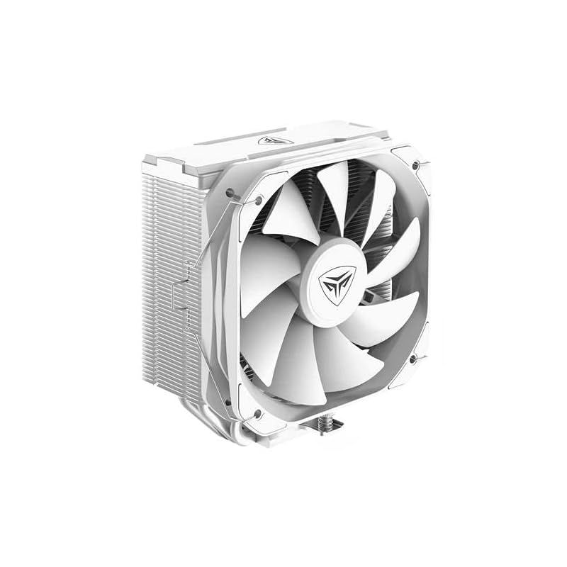 ピーシークーラー（Pccooler） PCCOOLER LGA1700/AM5対応 130mmファン搭載 TDP230W対応 サイドフロー CPUクーラー K4-WH