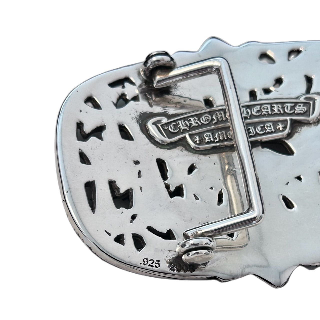 【正規品】CHROME HEARTS クロムハーツ セメタリークロス バックル CHROME HEARTS CEMETERY CROSS BUCKLE クロムハーツ セメタリー