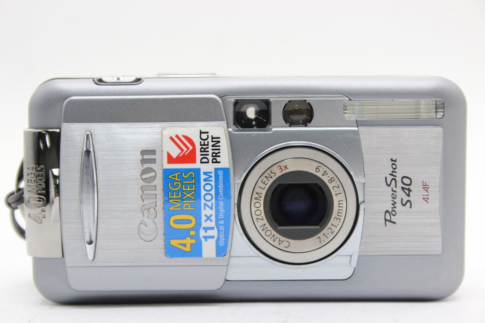 キヤノン 【返品保証】 キャノン Canon PowerShot S40 AiAF 3x コンパクトデジタルカメラ s8983