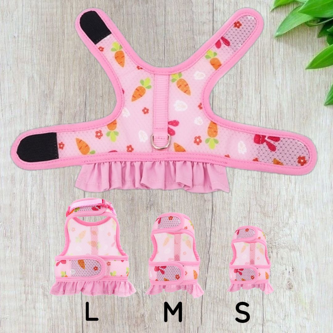 S M L ペット 小動物 うさぎ モルモット フェレット ハーネス リード