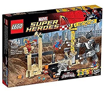 【中古】【非常に良い】レゴ (LEGO) スーパー・ヒーローズ ライノとサンドマンのスーパーヴィラン・チームアップ 76037
