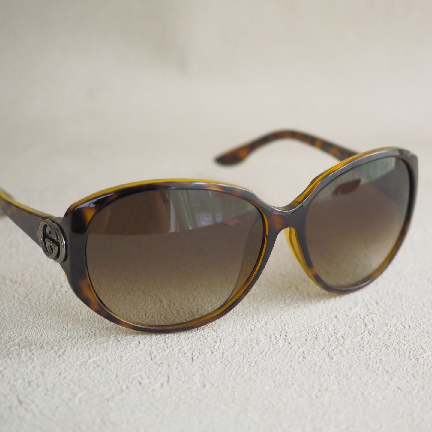 美品☆ グッチ GUCCI べっ甲 サングラス GG 3174 FS 791CC