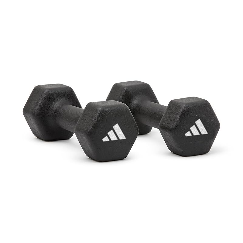 【新着商品】adidas(アディダス) ネオプレンダンベル トレーニング 筋トレ ブラック 3kg x 2ペア ADWT-11403 1