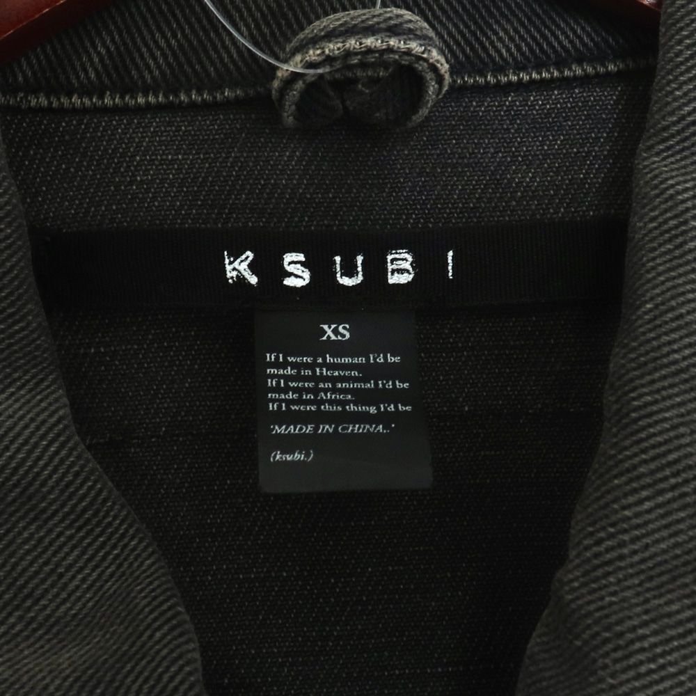 KSUBI スビ ブラックデニムジャケット CLASSIC WILD DOG KSUBI CLASSIC JACKET wild dog デニムジャケット - メルカリ
