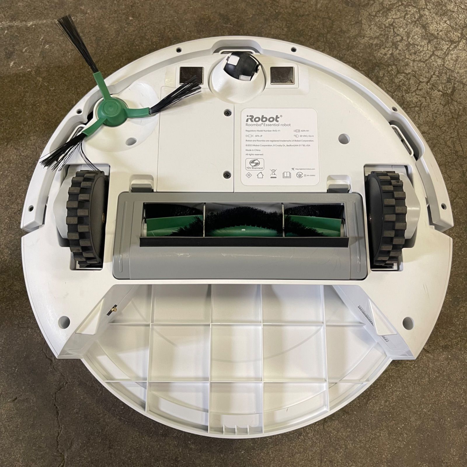 iRobot掃除ロボットRVG Y1モデル「良品」 動作品】iRobot Roomba Essential robot/RVG-Y1/ロボット掃除機