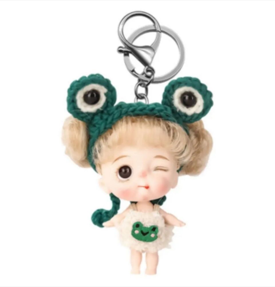 人形のキーホルダー ストラップ スマホ スマートフォン 身代わり人形 ドール 身代り