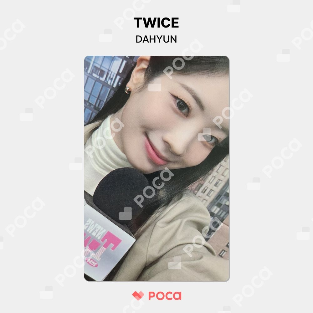 TWICE ダヒョン トレカ TWICE SEASON'S GREETINGS 2024 NEWS
