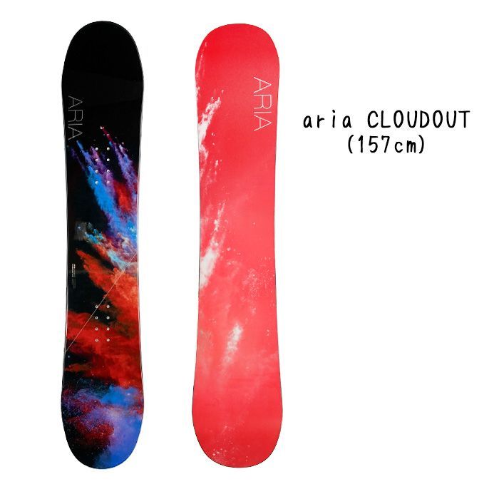 ARIA snbrds スノーボード 、ビンディング 、ケース 3点セット ARIA
