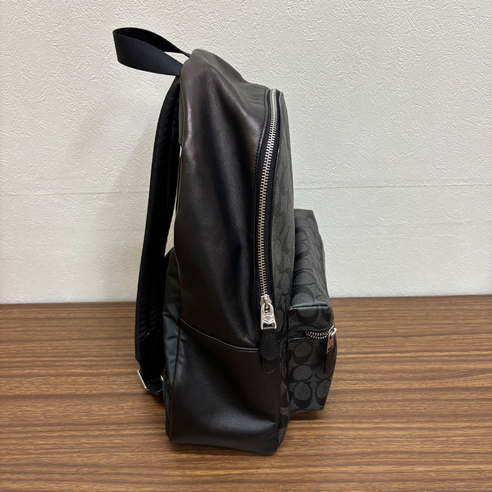◎COACH コーチ シグネチャー リュック バックパック F58314 ブラック
