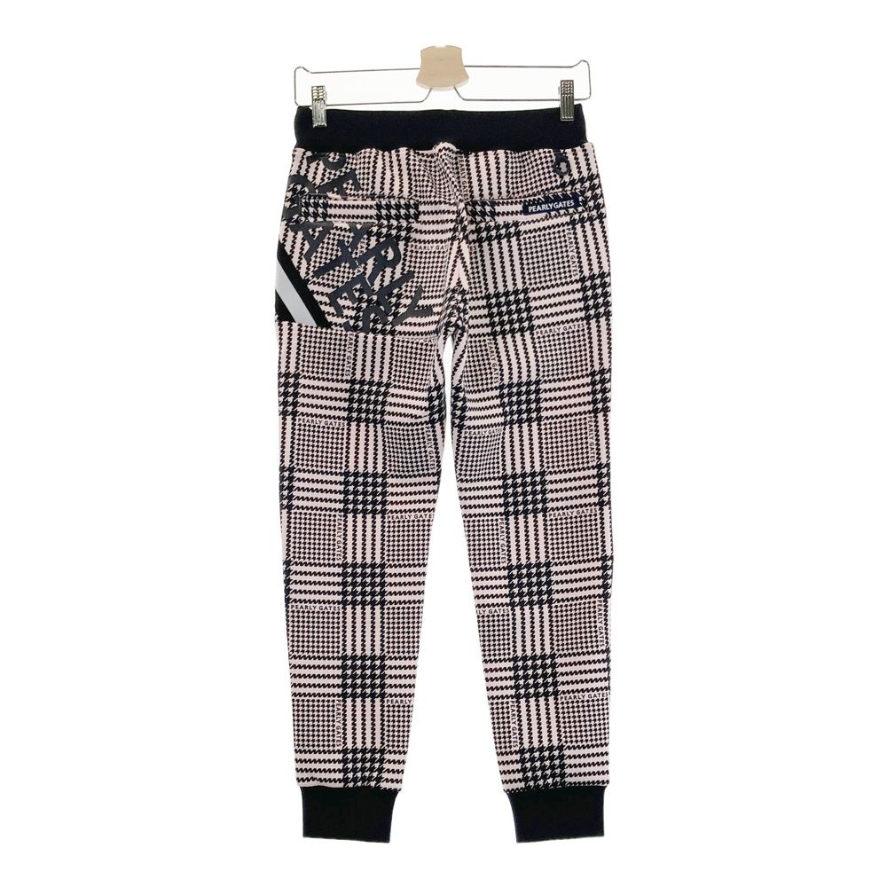 サイズ 0 PEARLY GATES パーリーゲイツ 055-2131216 ジョガーパンツ グレンチェック ピンク系 240101527511 ゴルフウェア レディース ストスト