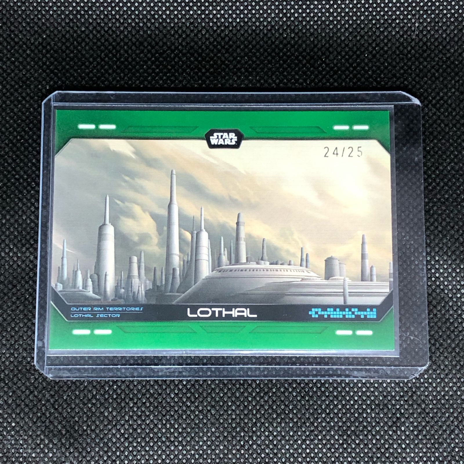 ロザル 2023 トップス スターウォーズ Into the Galaxy 緑パラレル 25 