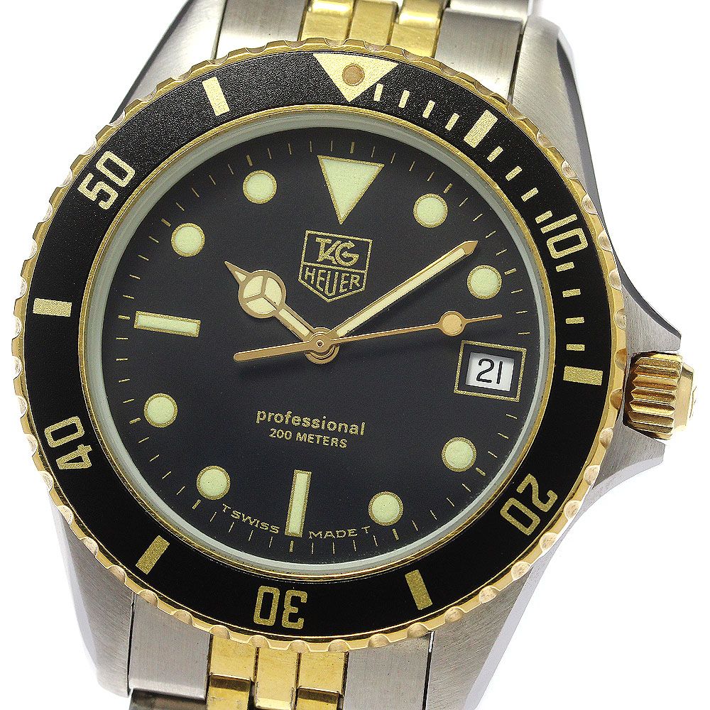 タグホイヤー TAG HEUER 980.020B プロフェッショナル 1000 デイト  