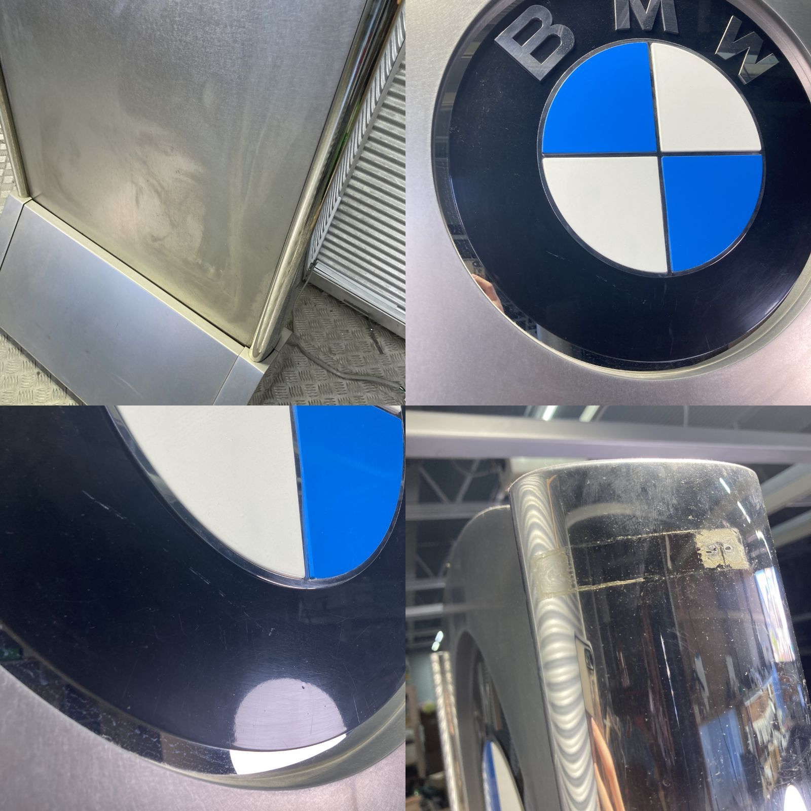 【送料別】配送要相談 中古現状品 BMW スタンド看板 キャスター付き 大型 店舗備品 車屋