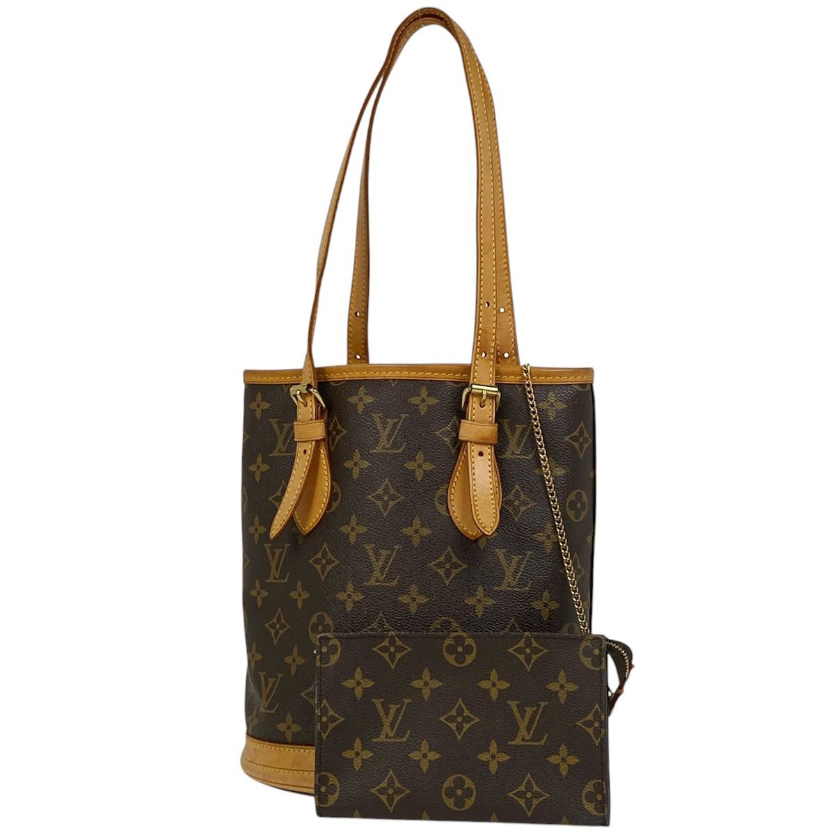 ルイ・ヴィトン Louis Vuitton プチ バケット PM ショルダー
