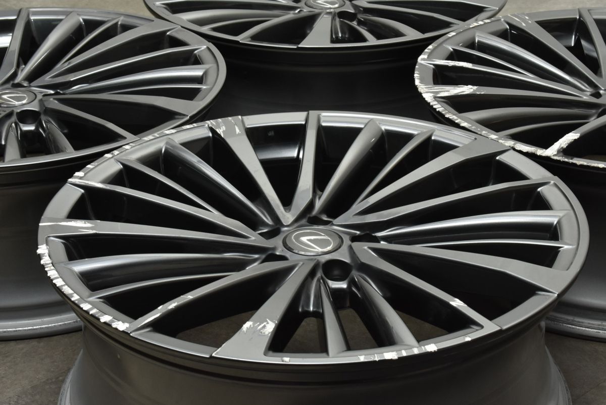 品 スタッドレス用等に レクサス RX バージョンL 純正 21in 8J 40 PCD114.3 4本セット 流用 NX クラウンスポーツ エステート