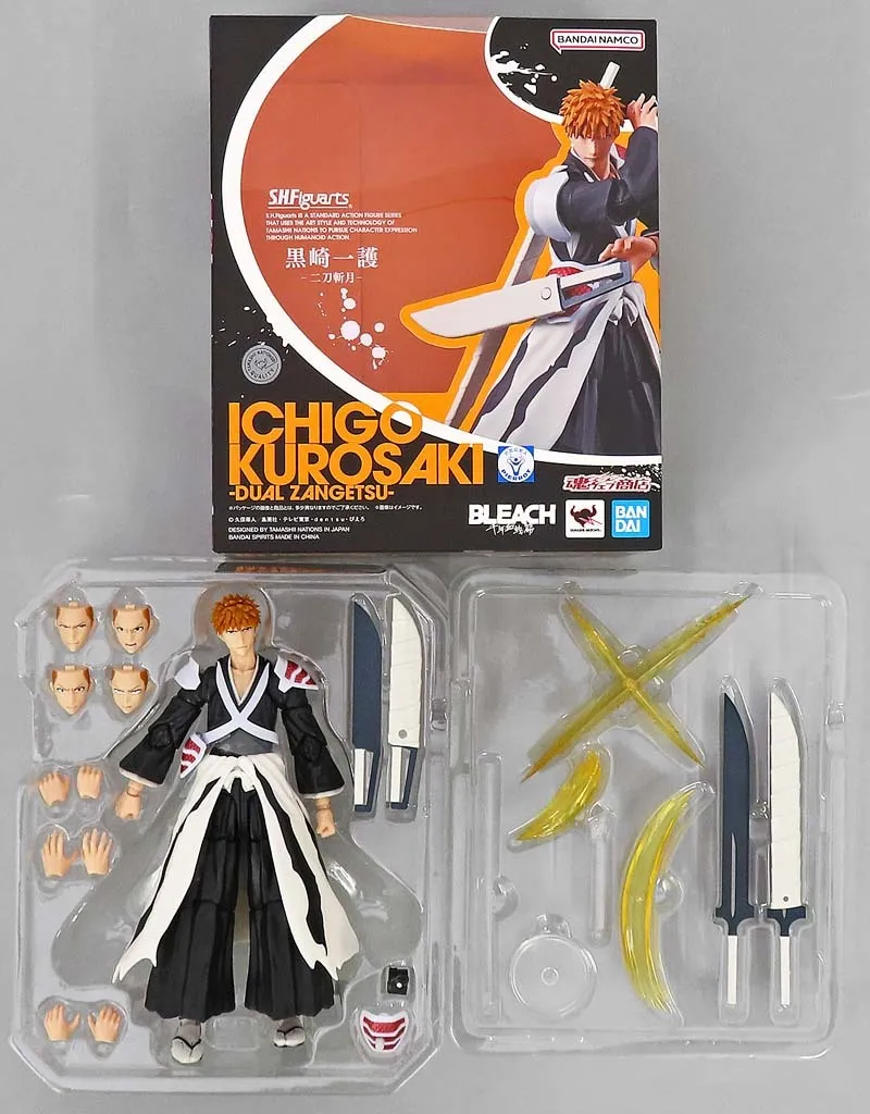 BLEACH　ブリーチ　黒崎一護　二刀斬月　フィギュアーツ backend=imagemagick;version=1;