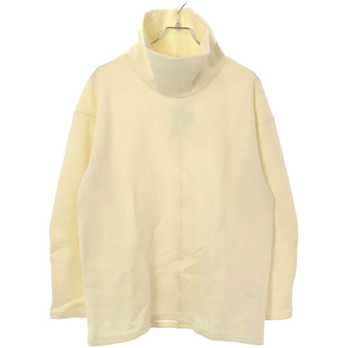 CLANE クラネ 22AW STAND NECK WIDE TOPS スタンドネックワイド 