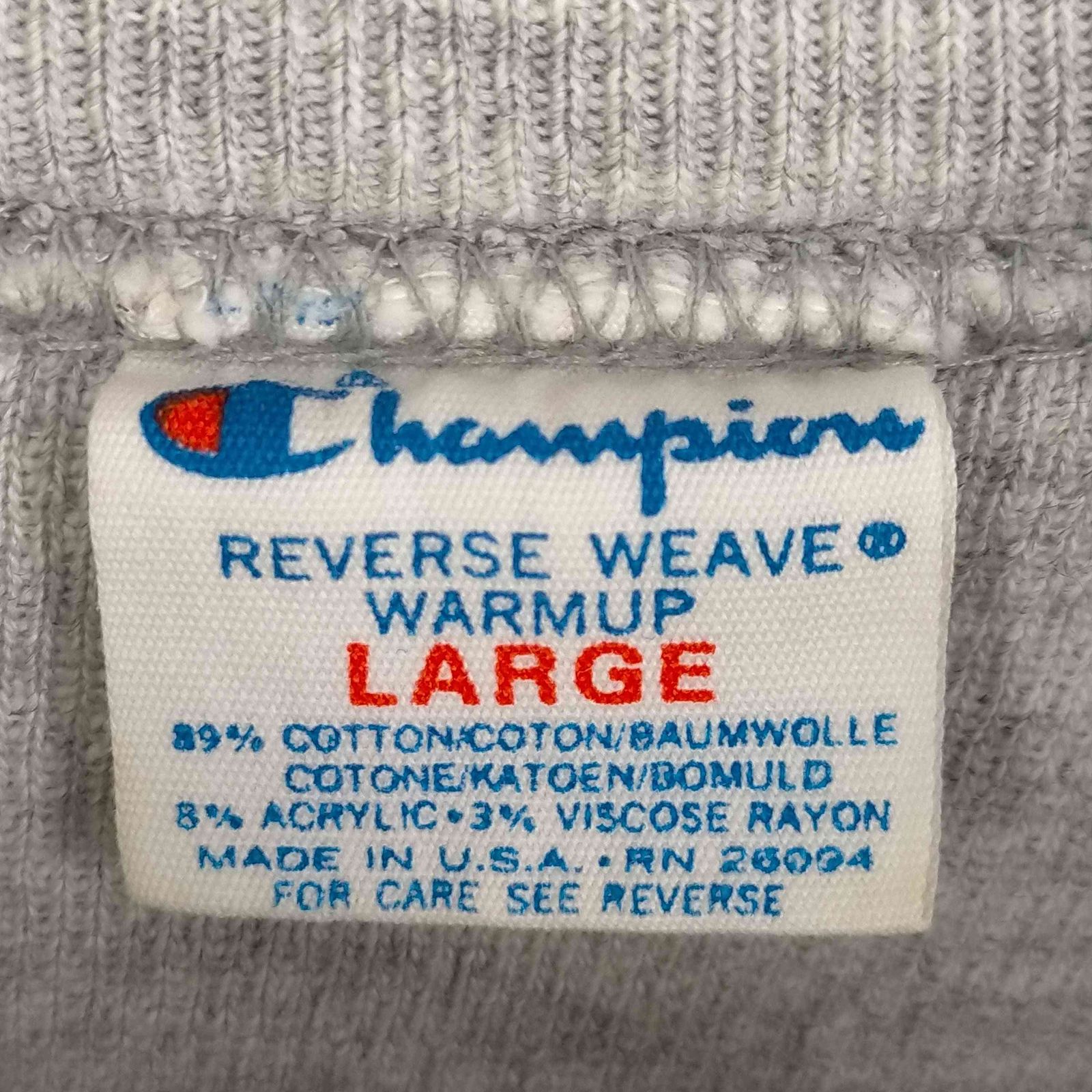 チャンピオン Champion 80S-90S トリコタグ後期 USA製 REVERSE WEAVE ...