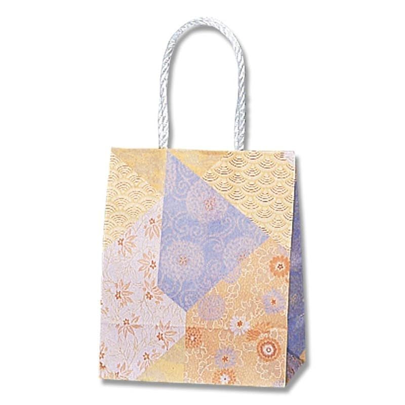 シモジマ ヘイコー 手提 紙袋 スムースバッグ 16-09 ツヅレ 16x9x19.5cm 25枚