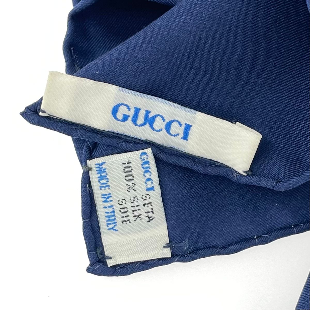 GUCCI グッチ スカーフ シルク100％ レディース 花柄