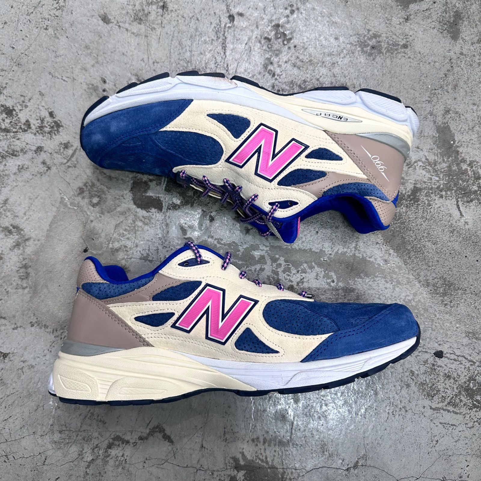 KITH New Balance 990V3 Daytona コラボ スエード スニーカー