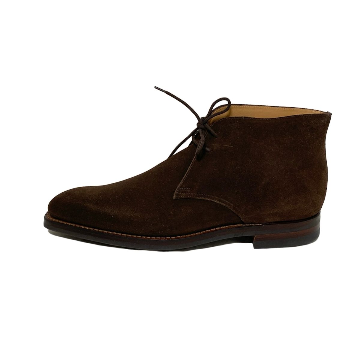 Crockett-Jones クロケットジョーンズ ショートブーツ 7E TETBURY ダークブラウン