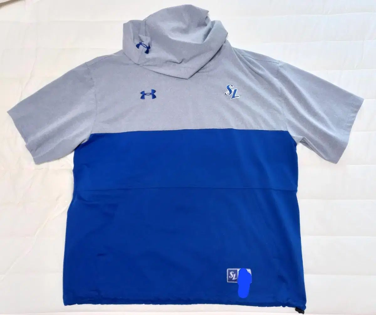 サムスン ライオンズ 選手用支給用 アンダーアーマー フーディー Tシャツ 105 110