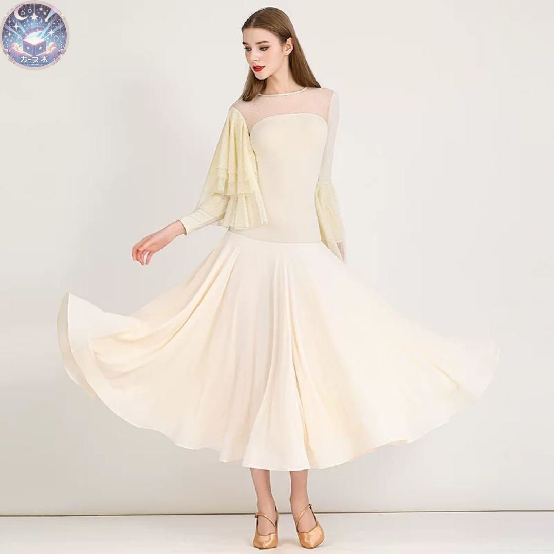 新品未使用 スタンダード練習着ワンピース ダンスパーティにも最適