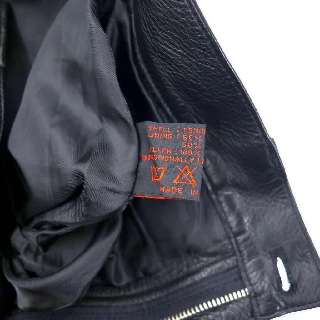 STORMYLEATHER ブラックレザー パンツ STORMYLEATHER ブラックレザー パンツ