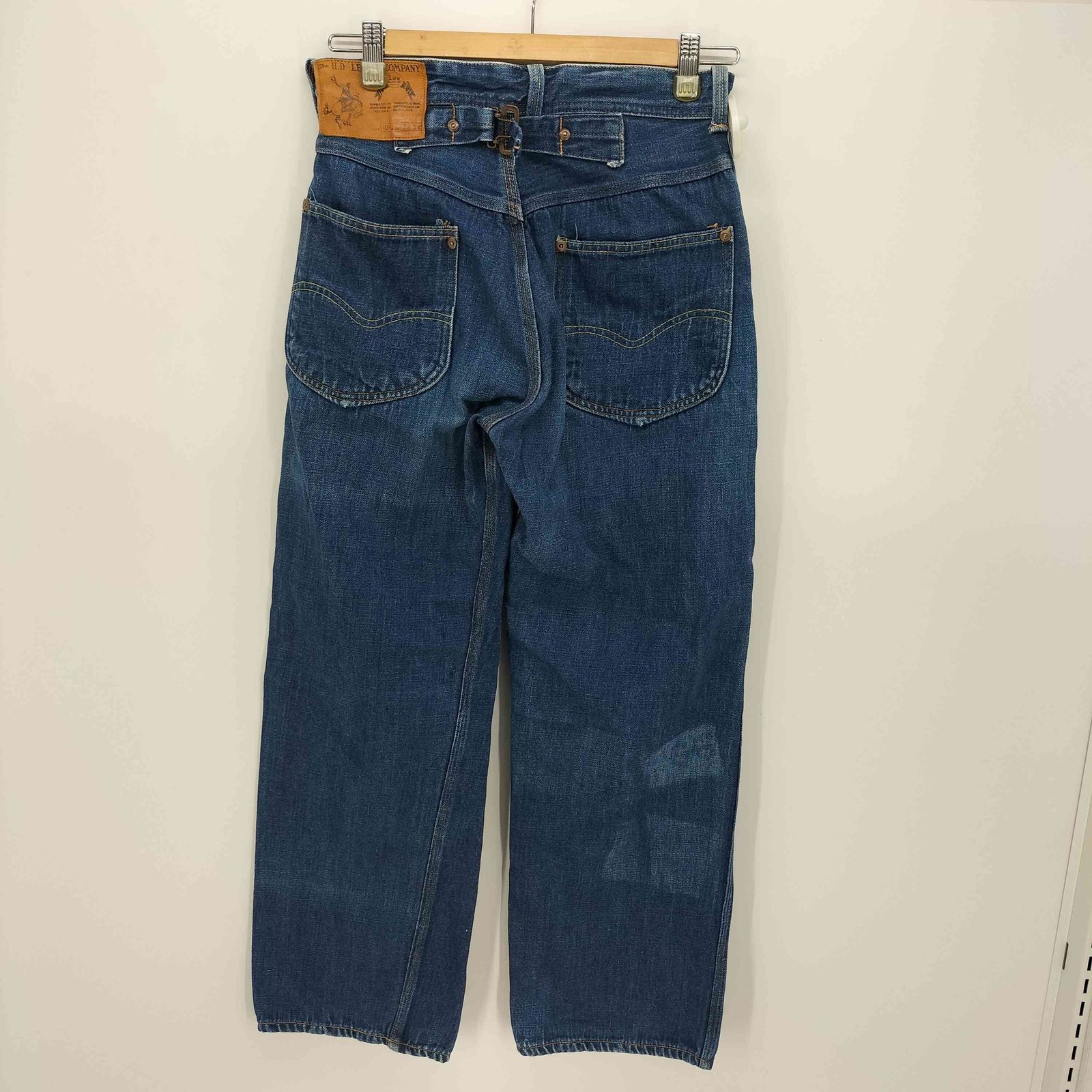 リー Lee REAL VINTAGE 101B 1928年復刻 針刺しシンチバック