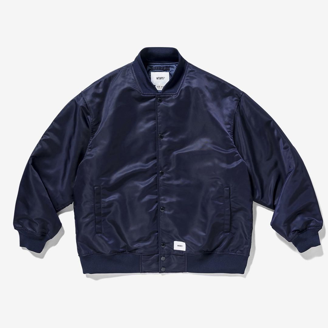 Wtaps team jacket navy - メルカリ