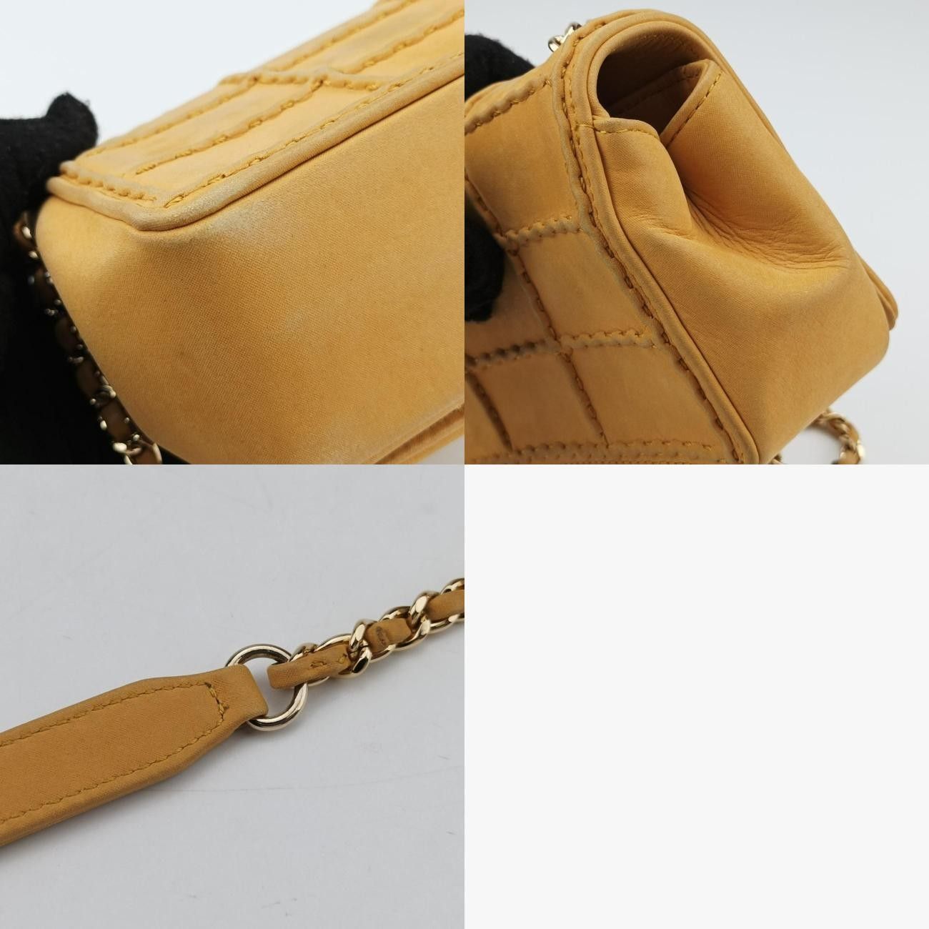 シャネルChanel2.55ミニイエローレザーA9327422459566