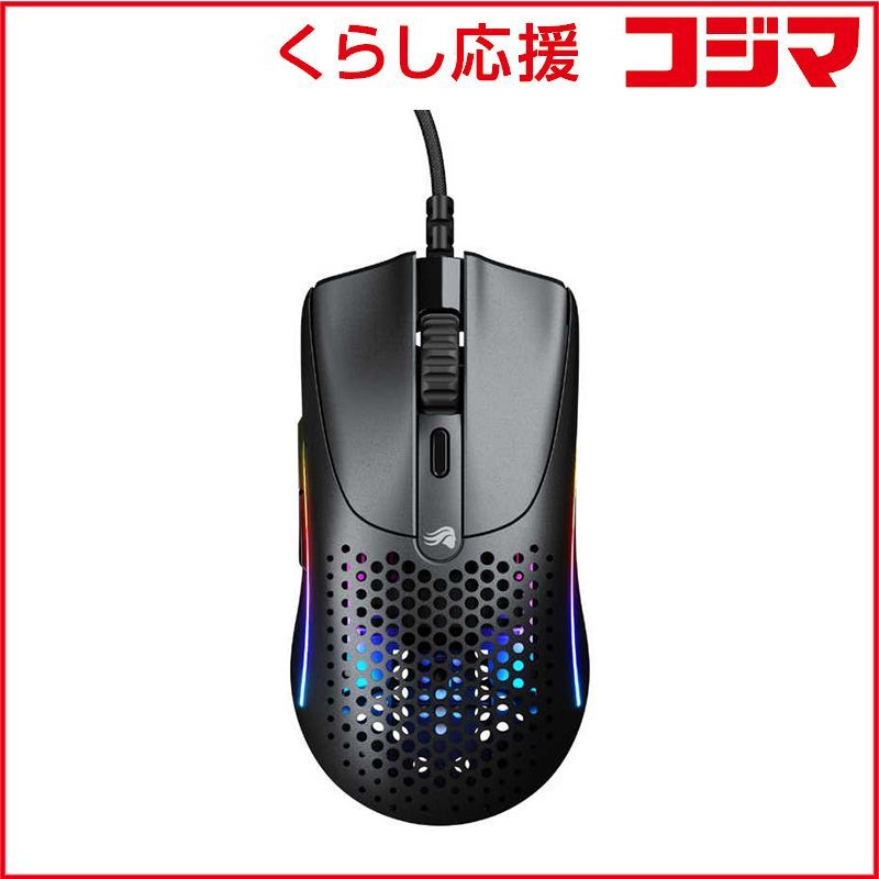 未開封 GLORIOUS ゲーミングマウス Glorious Model O 2 Mini 有線 | 6ボタン Matte Black GLO-MS-OMV2-MB ♥ 送料無料