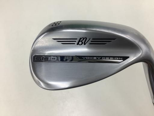 タイトリスト VOKEY SPIN MILLED SM10 ツアークロム 58°|06°K ウェッジ WG 純正特注シャフト フレックスS メンズ 男性用 右利き 右用 Bランク ゴルフクラブ