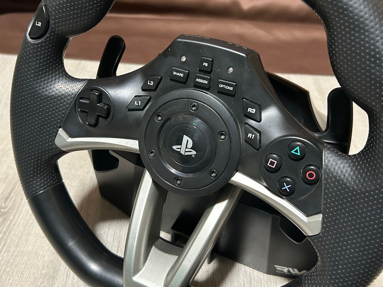 HORI RWA　ハンコン　中古品 箱付き ハンコン HORI RWA RACING WHEEL APEX - メルカリ