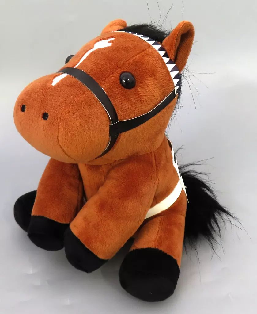 アイドルホース ドウデュース 第89回日本ダービー Lサイズ ぬいぐるみ 中古】ぬいぐるみ ドウデュース(第89回日本ダービー) ぬいぐるみ