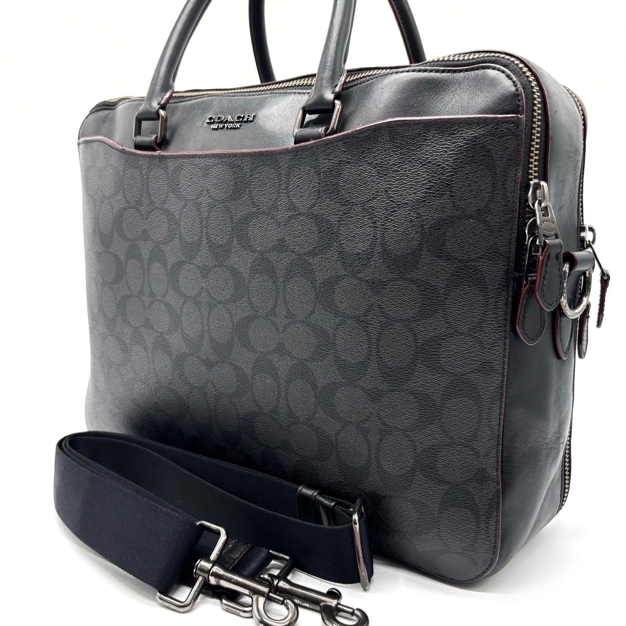 ✨良品✨ COACH コーチ ビジネスバッグ ブリーフケース ハンドバッグ