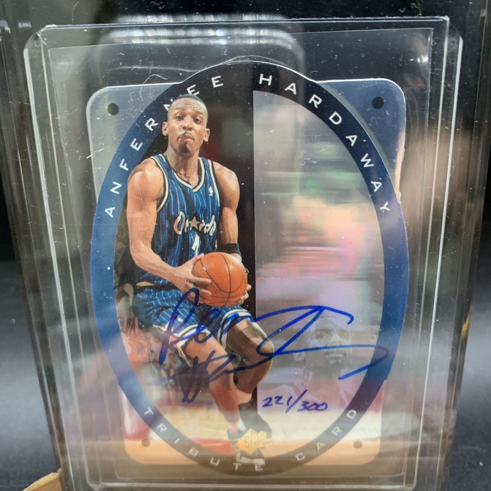 HARDAWAY ハーダウェイ　レア L324 レア 3D Insert 1996 Upper Deck SPX Tribute Anfernee