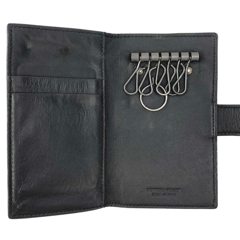 □中古□ ボッテガヴェネタ キーケース 鍵 6連 イントレ チャート  