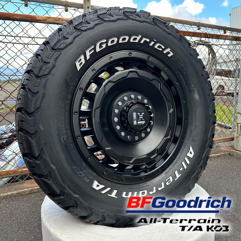 ノーマル車高】 ジムニーシエラ JB74 16インチ BF グッドリッチ 