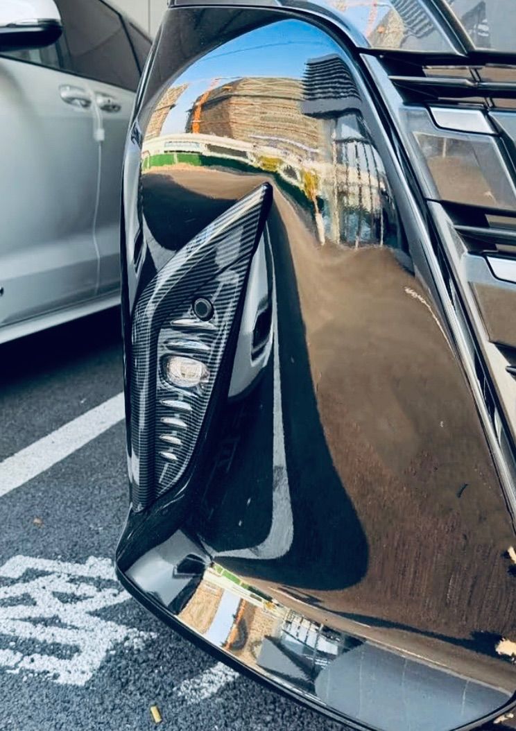 トヨタ 40系　アルファード ALPHARD フォグランプカバー 楽天市場】新型 アルファード 40系 フロントフォグランプカバー