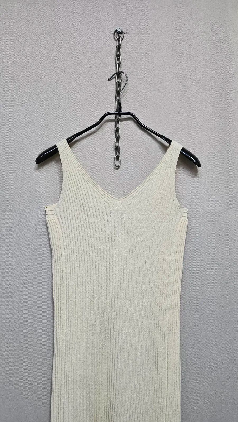 TIME タイム ニット スリムロングドレス