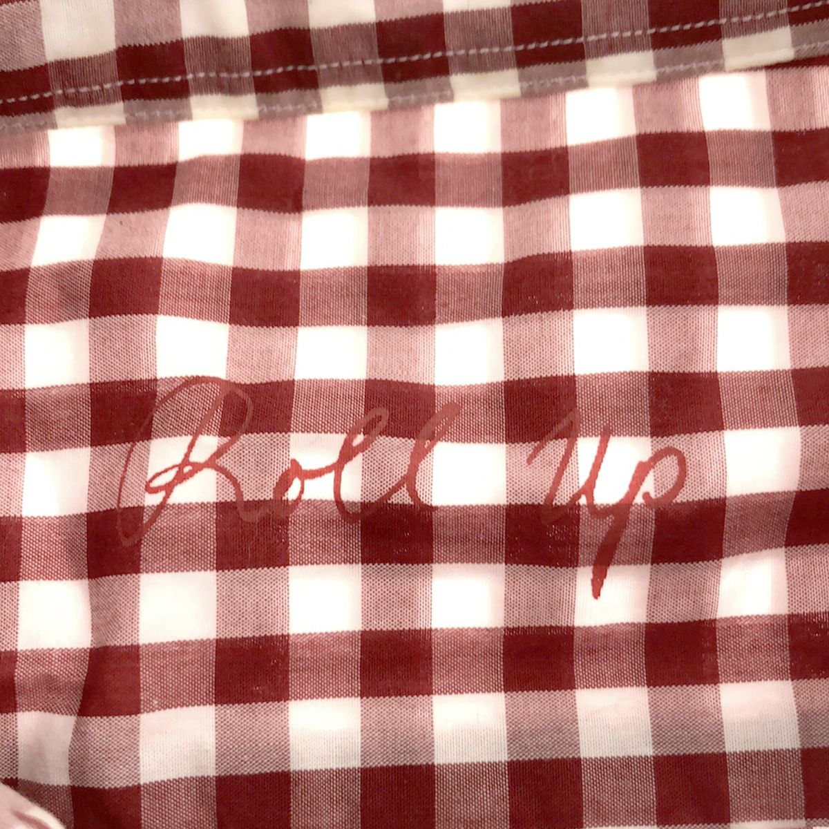 Porter Classic ポータークラシック ROLL UP GINGHAM CHECK SHIRT