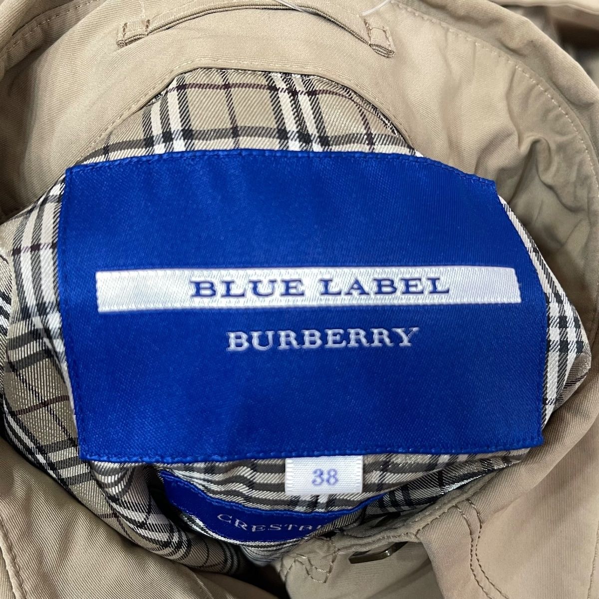 Burberry Blue Label(バーバリーブルーレーベル) コート サイズ38 M 