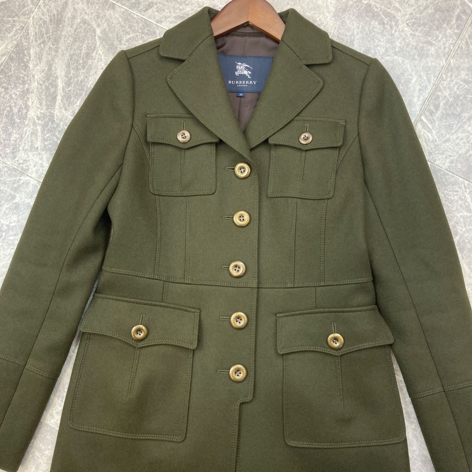 ✨美品✨ BURBERRY LONDON バーバリーロンドン ウール コート