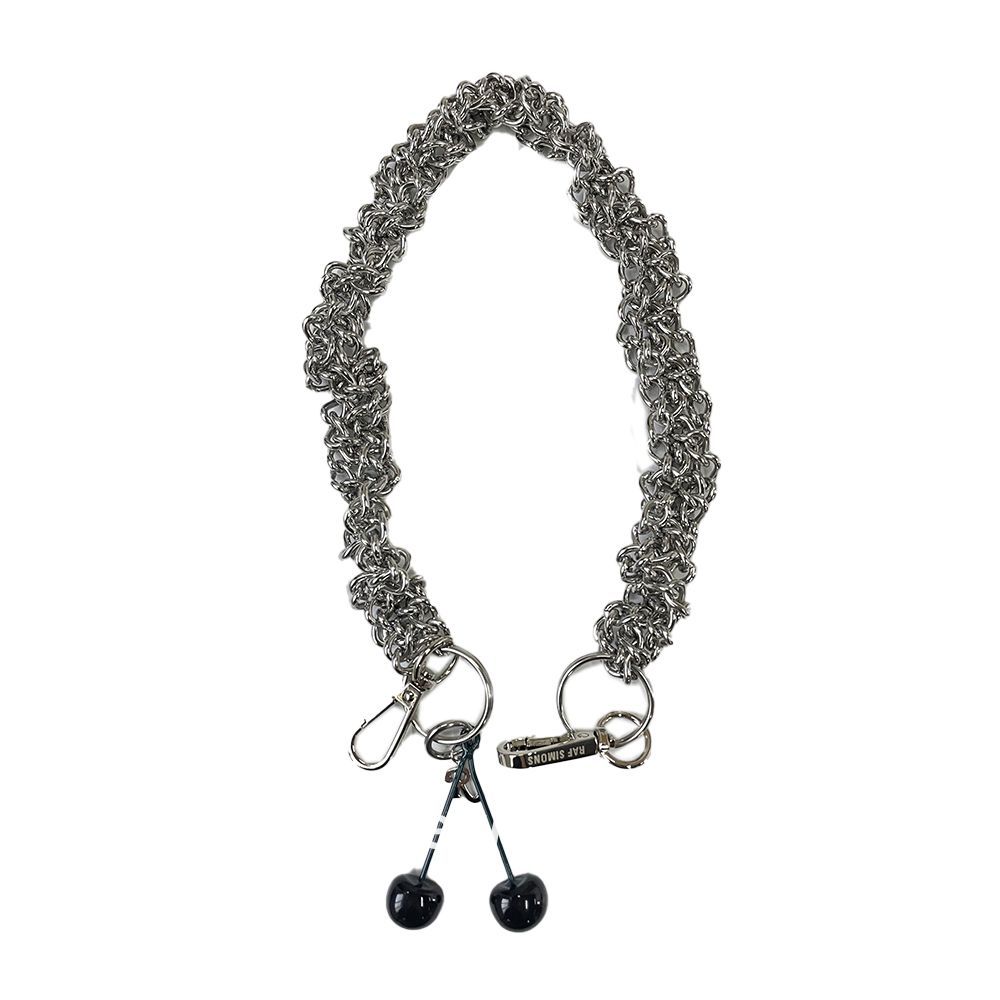 ラフシモンズ Raf Simons ウォレットチェーン　チェリー 6d239e4bb49a62e8e57454cd872b44