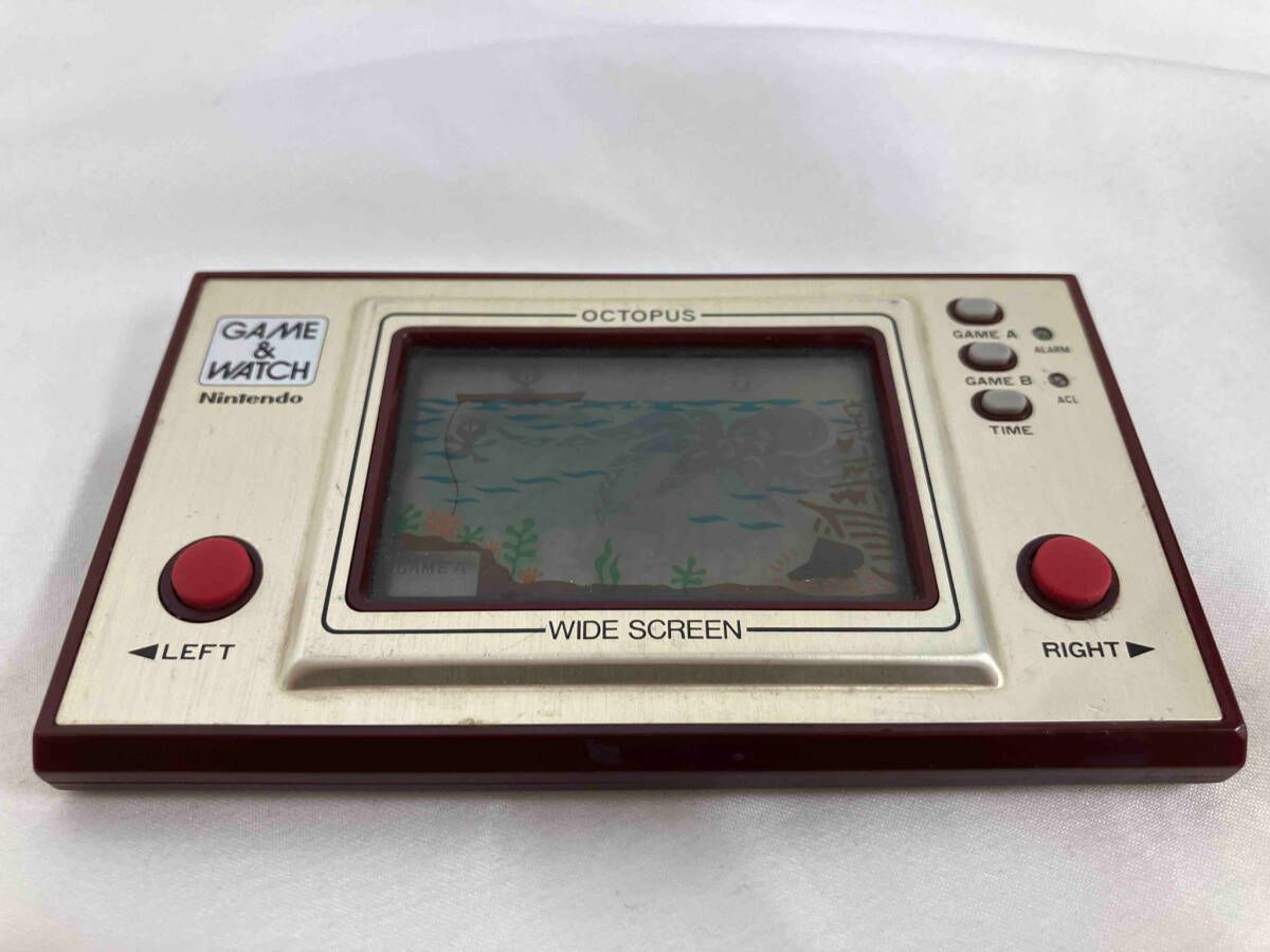箱・説明書なし 動作確認済 Nintendo ゲームウォッチ オクトパス