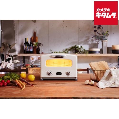 アラジン グラファイトグリル-トースター 4枚焼き AGT-G13B-W ホワイト