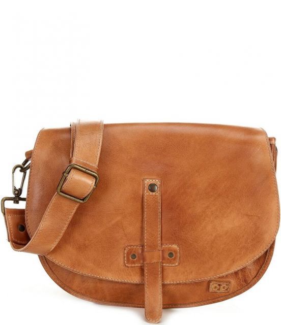 【送料無料】 ベッドステュ レディース ショルダーバッグ バッグ Sequoia Saddle Crossbody Bag Tan Rustic